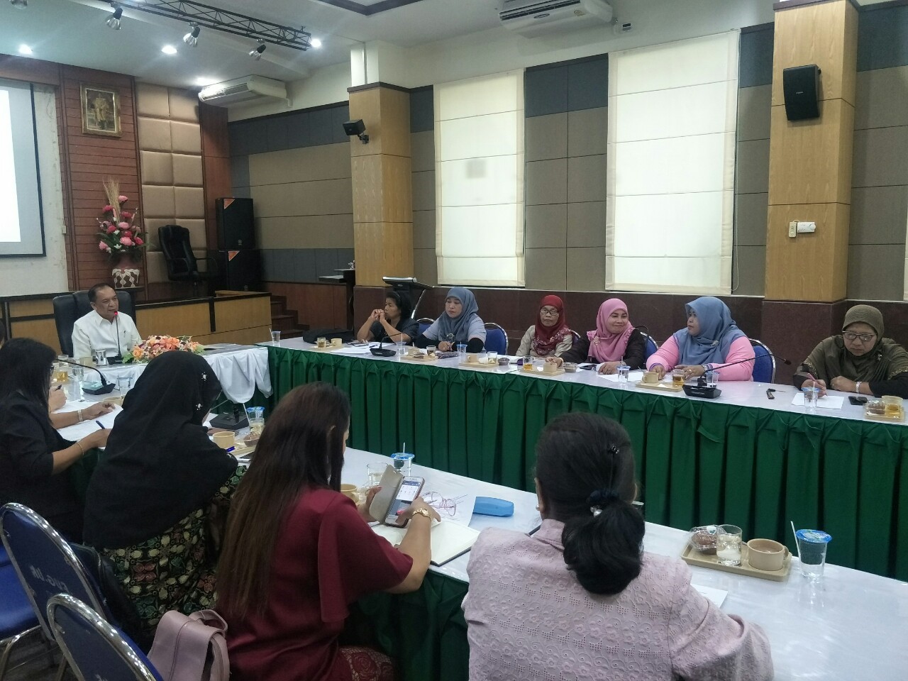 ประชุมคณะกรรมการบริหารศูนย์เครือข่ายองค์กรสตรี อบจ.ยล ครั้งที่ 1/2562